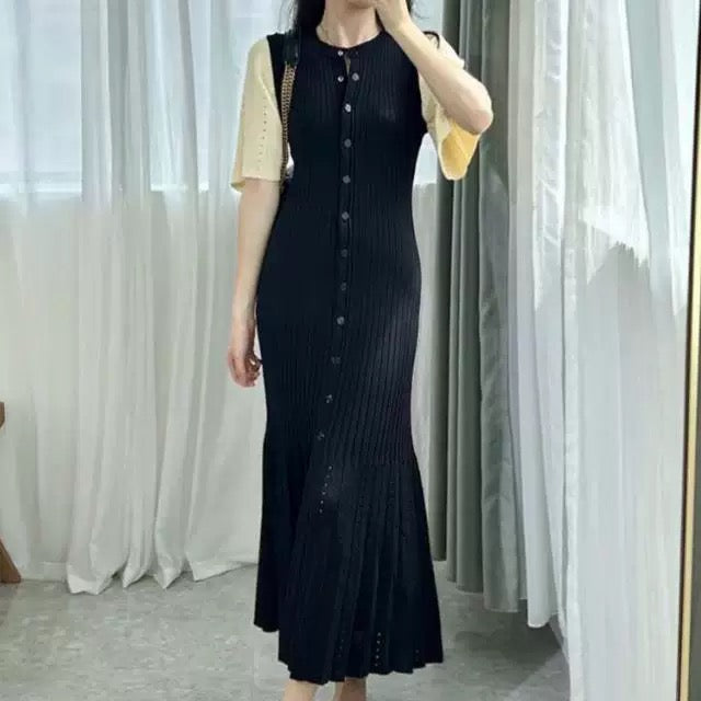 Sandro ROBE MIDI - Strickkleid