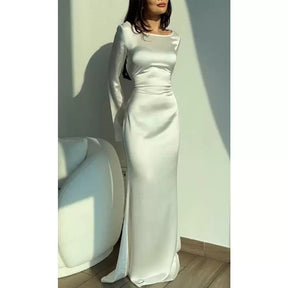 Elegantes Maxikleid - Offwhite