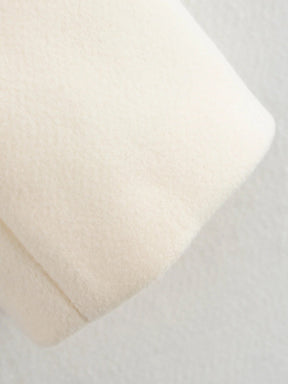 Manteau court crème