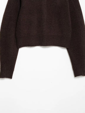 Cardigan avec jupe marron
