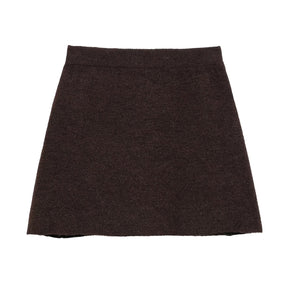 Cardigan avec jupe marron