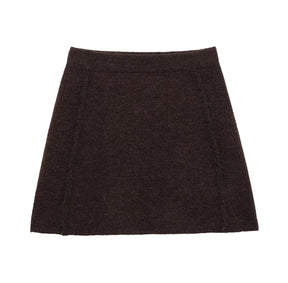 Cardigan avec jupe marron