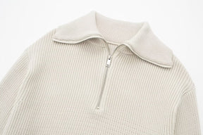 Icon Paris Knitted Half Zipper