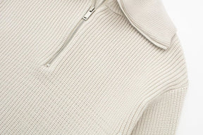 Icon Paris Knitted Half Zipper