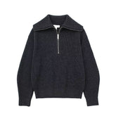 Icon Paris Knitted Half Zipper