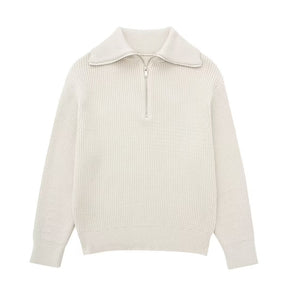 Icon Paris Knitted Half Zipper
