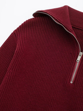 Icon Paris Knitted Half Zipper