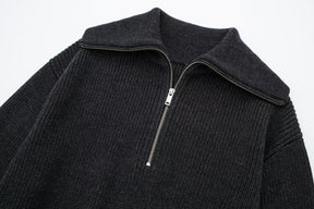 Icon Paris Knitted Half Zipper