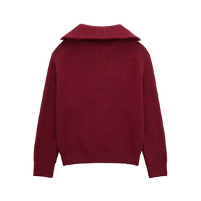 Icon Paris Knitted Half Zipper
