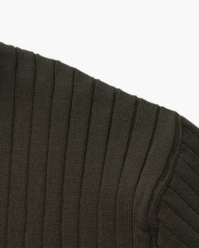 Premium Geripptes Poloshirt