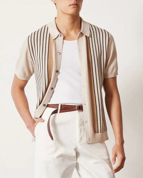 Monte Carlo knitted polo shirt
