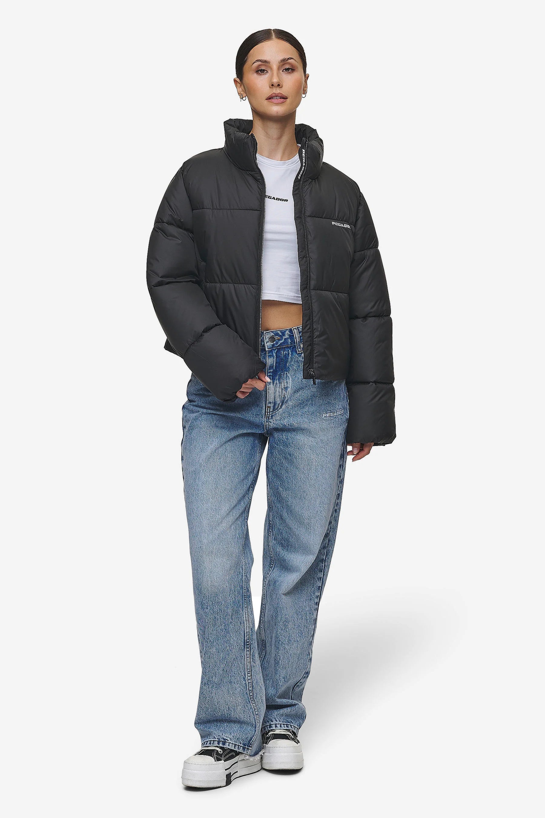 Pegador Georgia Puffer Jacket Black