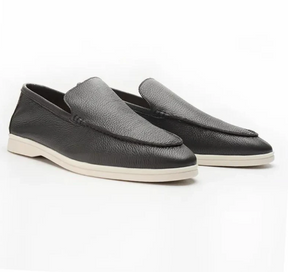 Mocassins en cuir de vachette