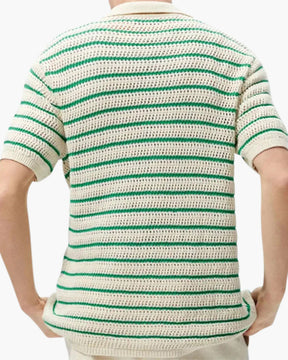 Marbella – Knitted button-down shirt