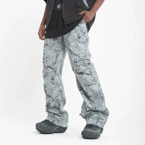 Pantalon camouflage bleu