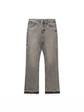 Washed Flared Jeans