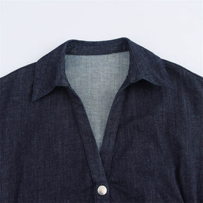 Icon Paris Sommerkleid - Denim