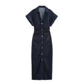 Icon Paris Sommerkleid - Denim